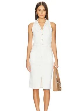 Halter Utility Dress in Whisper - HUDSON JEANS